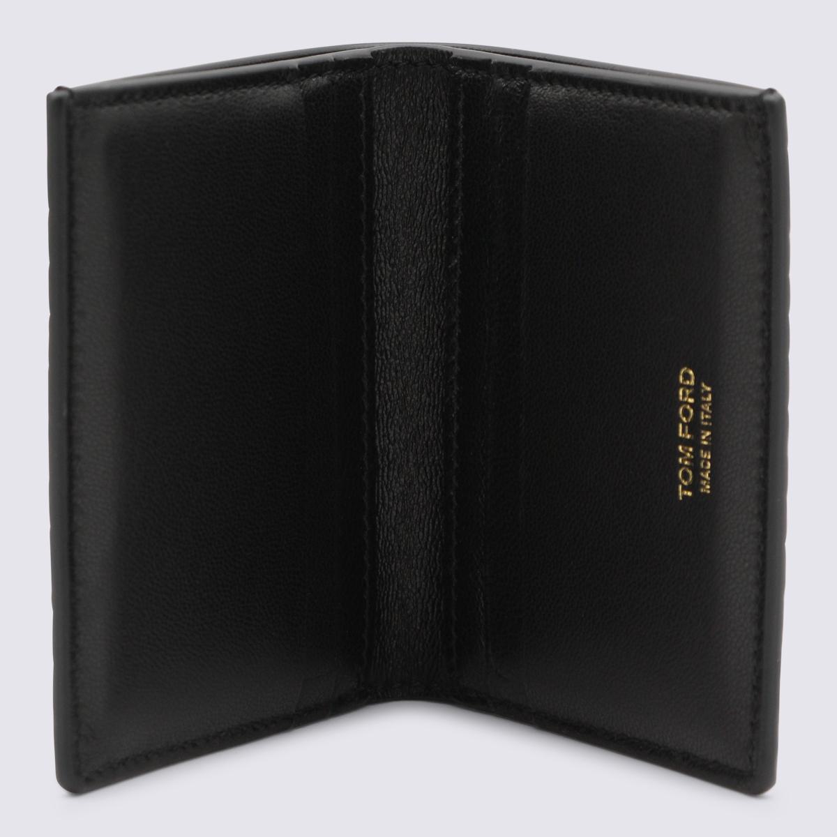 Tom Ford Black Leather Card Holder