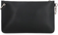 Dolce & Gabbana Necessaire Leather Flat Pouch