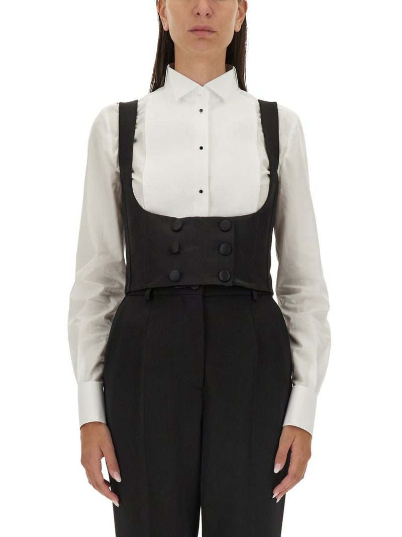 Dolce & Gabbana Double-Breasted Tuxedo Vest