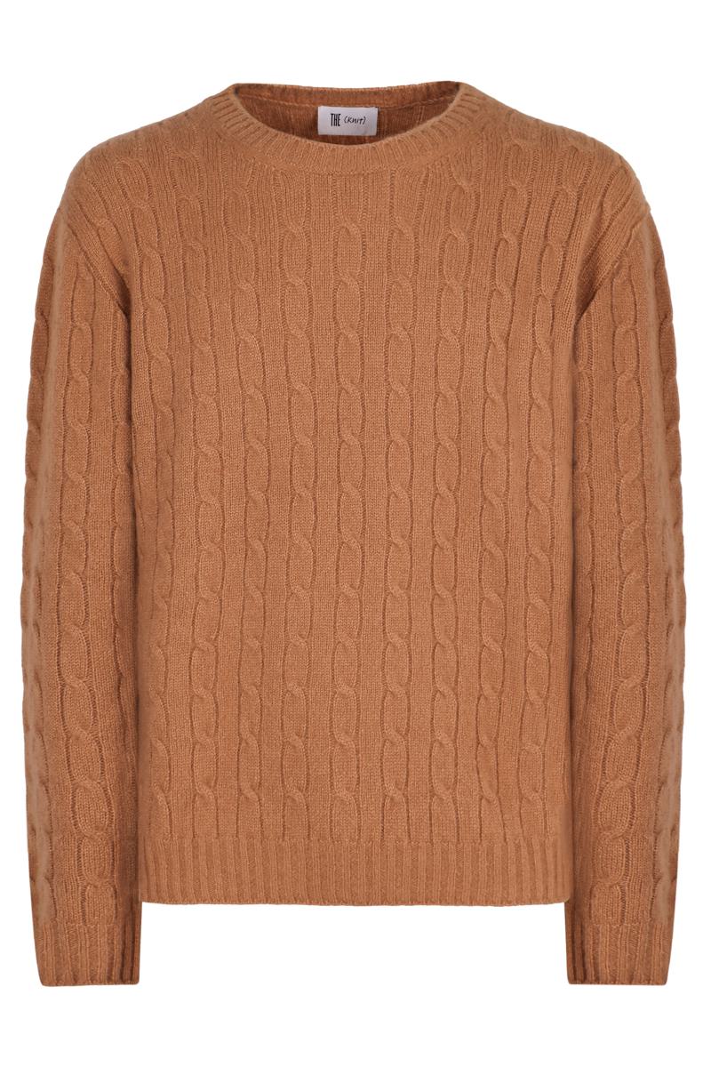 the (alphabet) the (knit) - cashmere-silk blend pullover