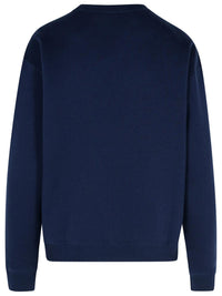 Polo Ralph Lauren Blue Cotton Blend Sweatshirt