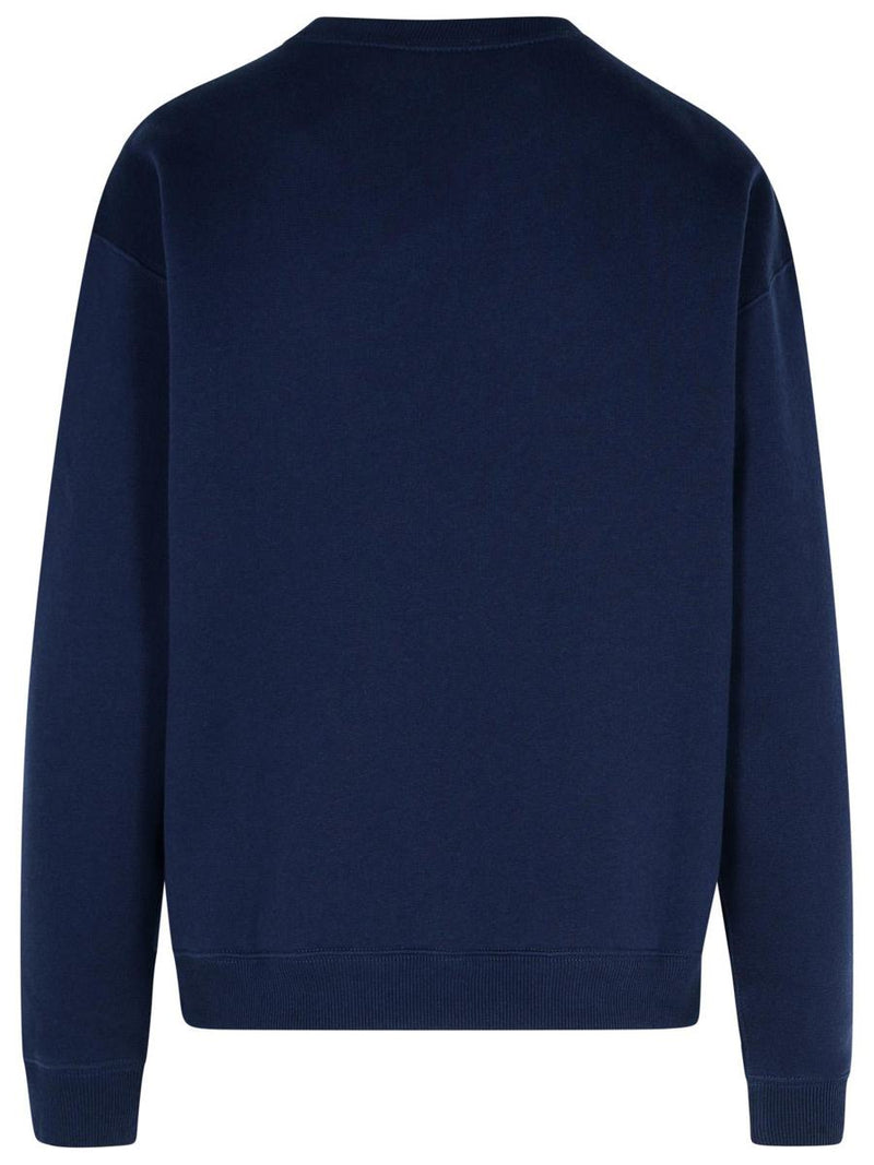 Polo Ralph Lauren Blue Cotton Blend Sweatshirt