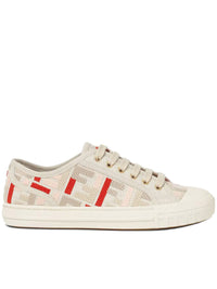 Fendi Domino Canvas Shoes