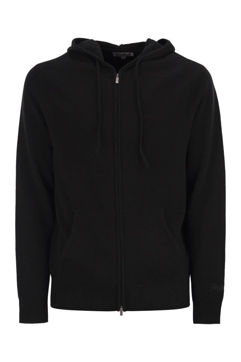 MC2 Saint Barth Wool Cardigan With Zip