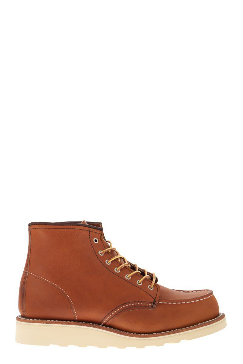 Red Wing Shoes Classic Moc - Leather Lace-Up Boot