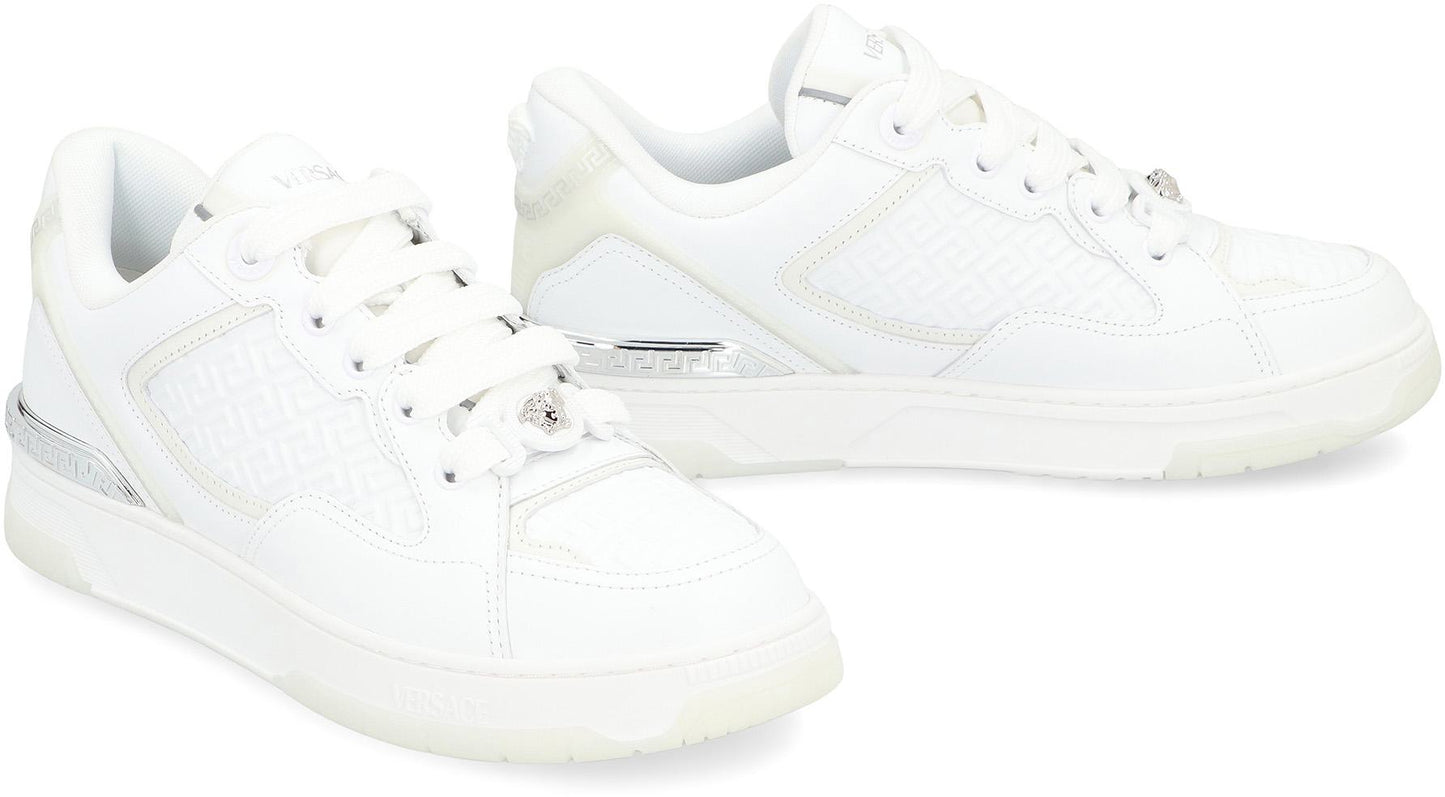 Versace Biggie Basket Low-Top Sneakers