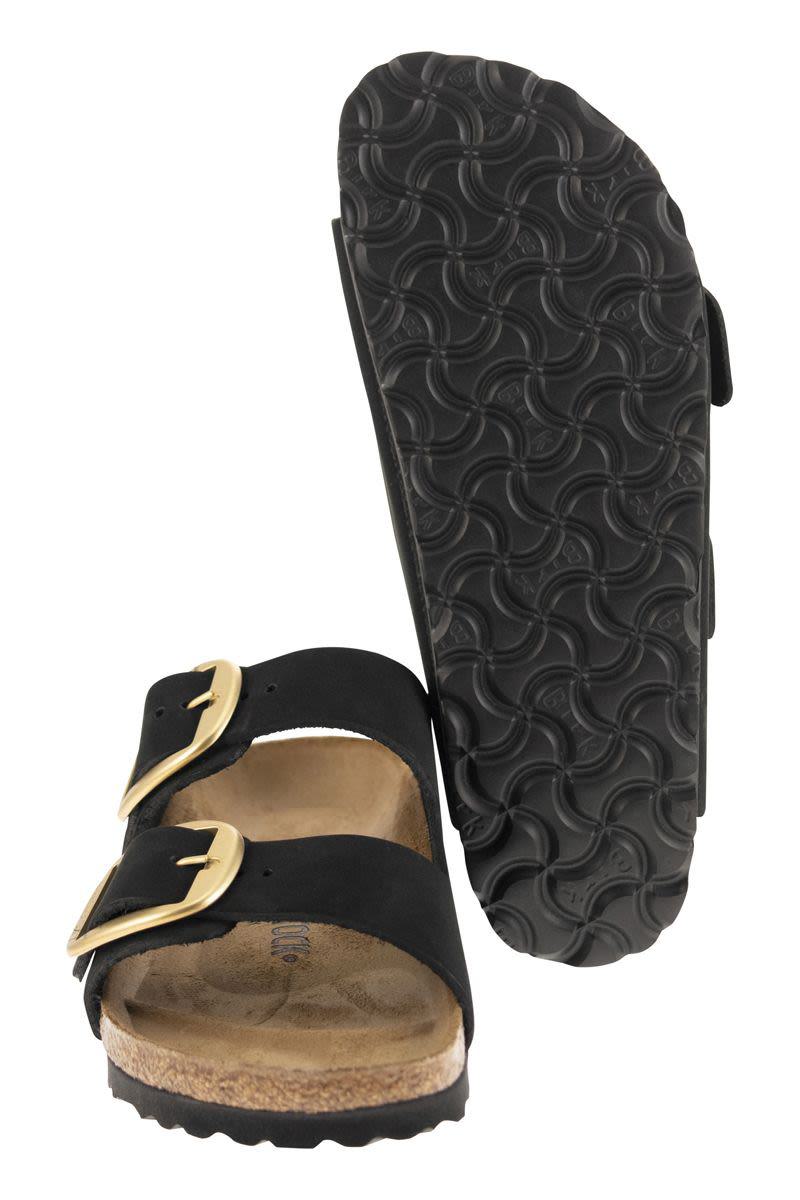 Birkenstock Arizona - Leather Slipper With Large Buckle