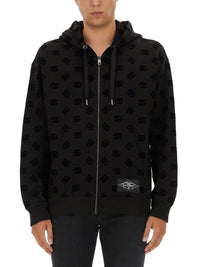 Dolce & Gabbana Sweatshirt With Allover Logo