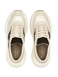 Hogan Hi-Fi Suede And Nappa Leather Sneakers Shoes