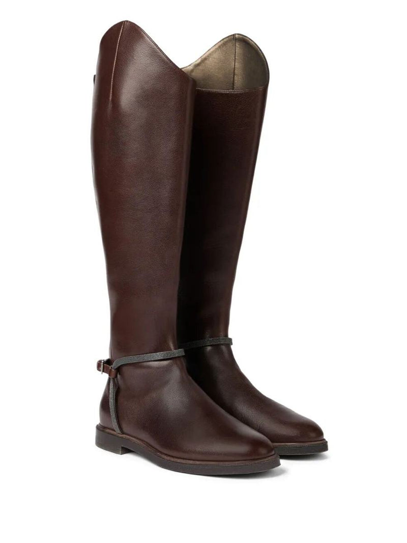 Brunello Cucinelli Knee Horse Boots Shoes