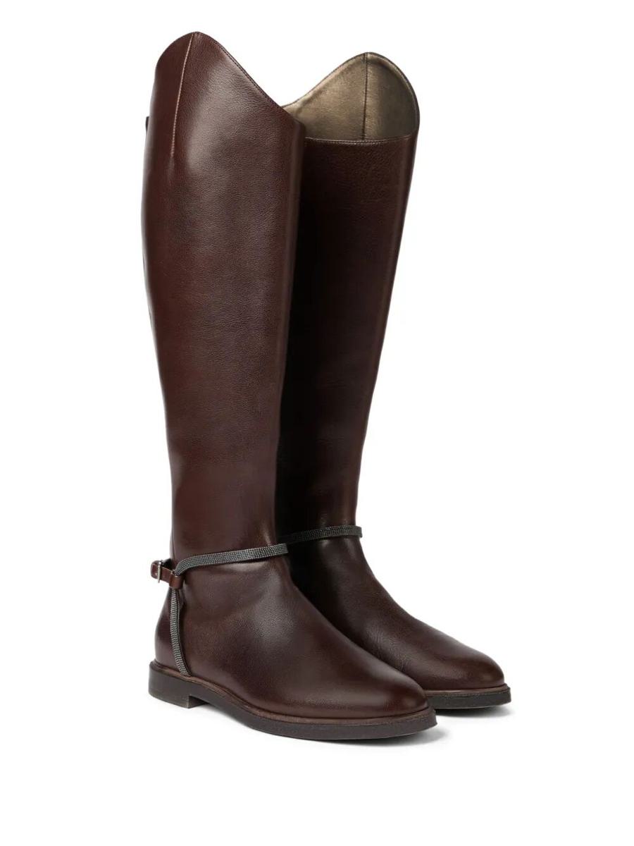 Brunello Cucinelli Knee Horse Boots Shoes