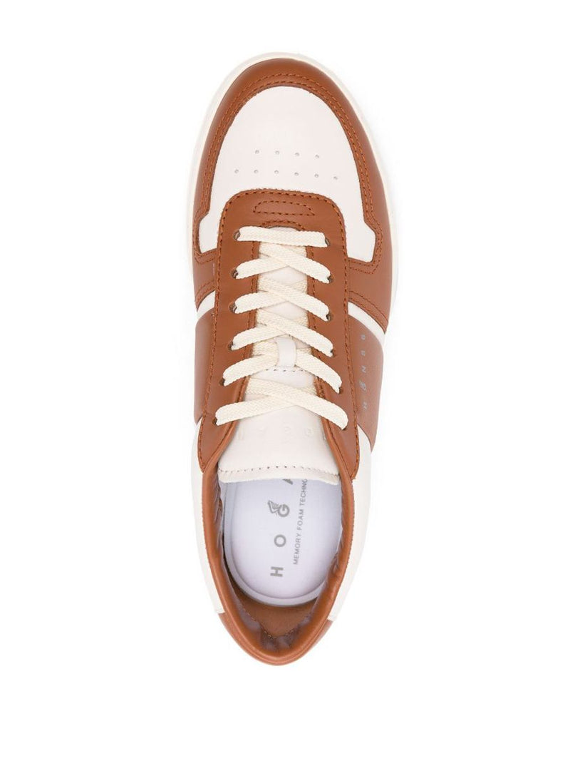 Hogan H-Tv Two-Tone Nappa Sneakers Shoes