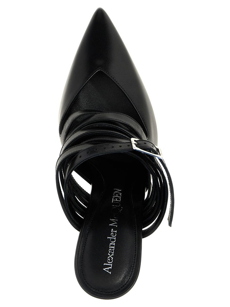Alexander McQueen Strap Mules