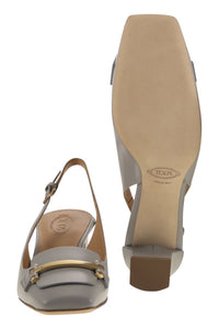 Tod'S Slingback Leather Décolleté