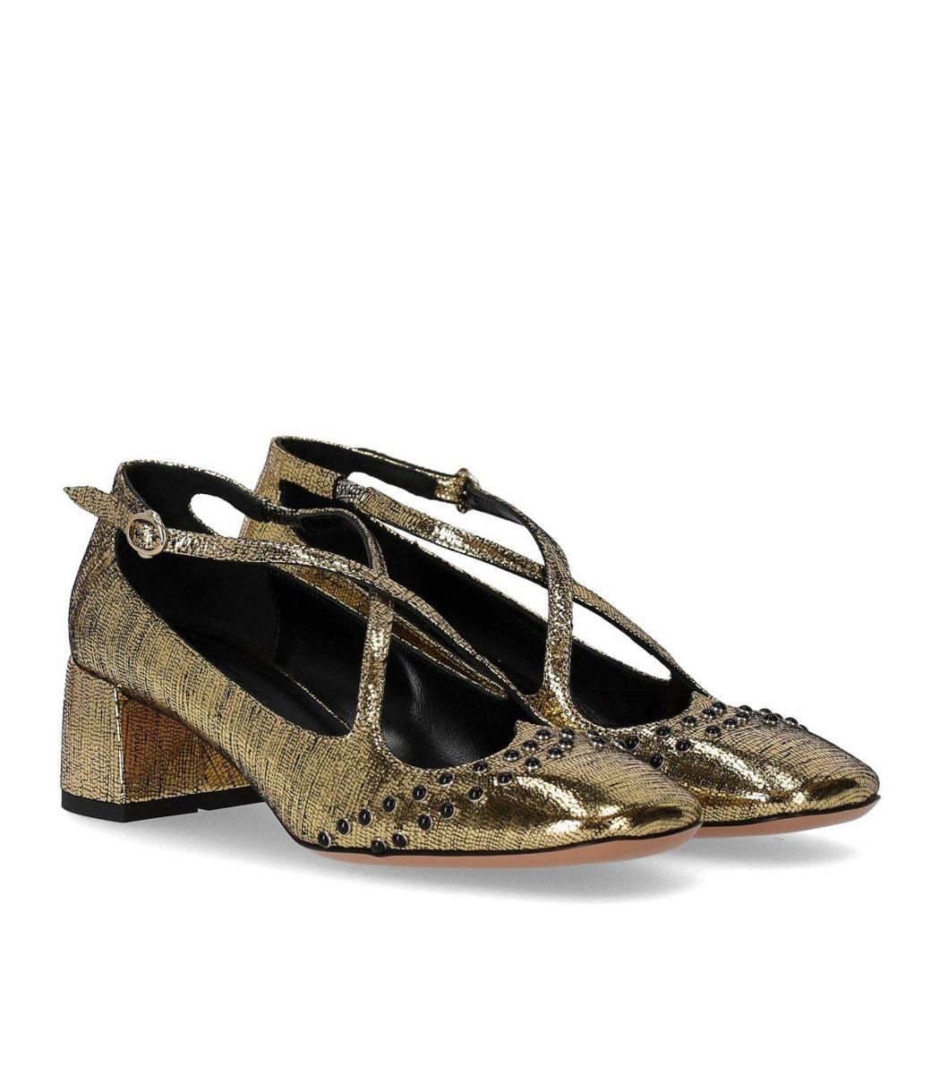 A.Bocca Two For Love Gold Pump