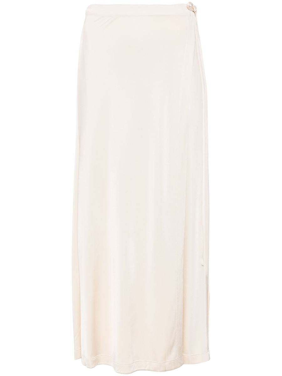 Helmut Lang Fluid Wrap Skirt.Liq Clothing
