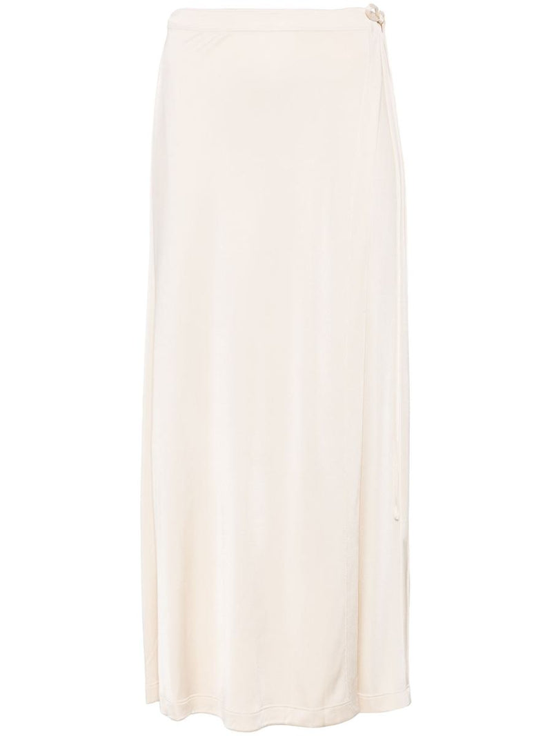 Helmut Lang Fluid Wrap Skirt.Liq Clothing