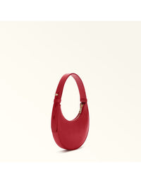 Furla Mini Leather Hobo Bag