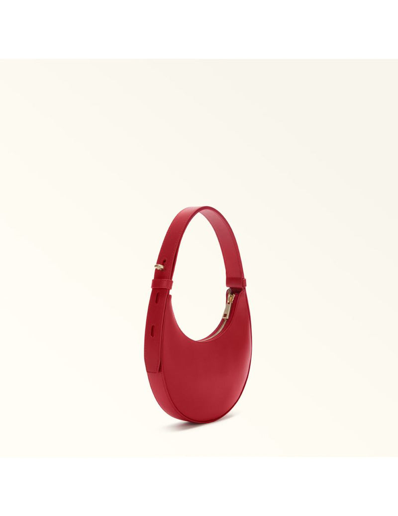 Furla Mini Leather Hobo Bag