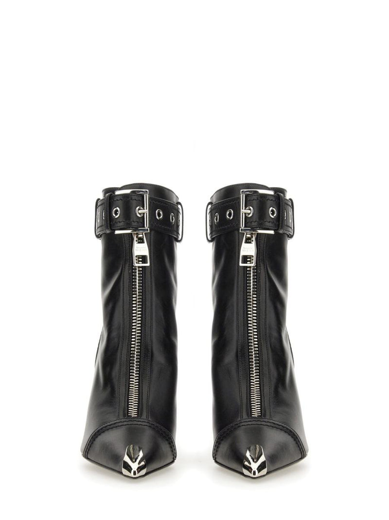 Alexander McQueen Slash Biker Boot