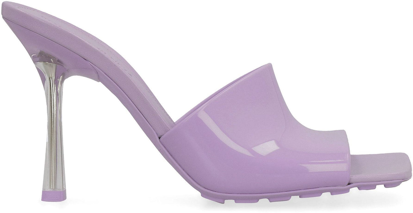 Bottega Veneta Logo Detail Rubber Mules