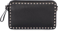 Valentino Garavani Rockstud Leather Messenger Bag