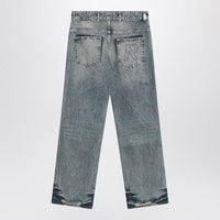 Represent Washed Jeans With Rips