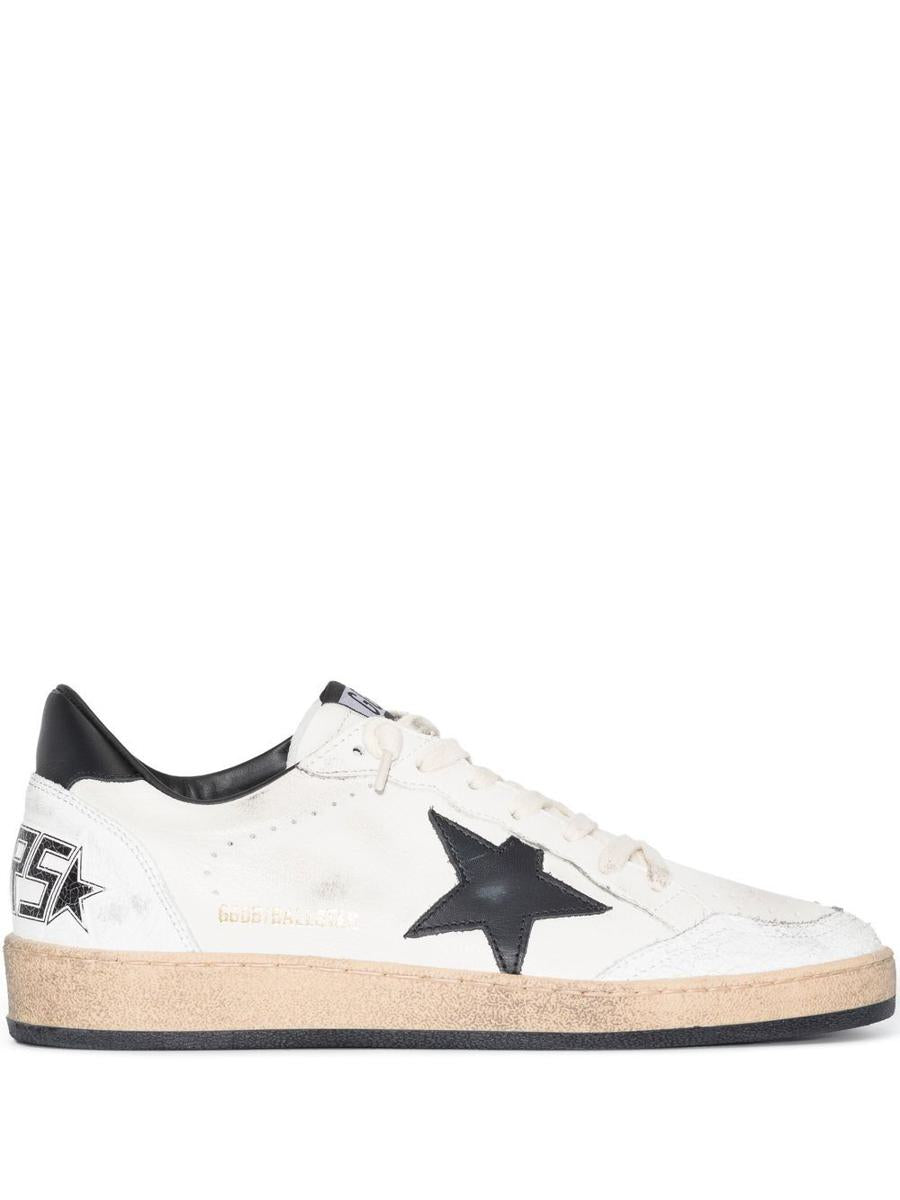 Golden Goose Ball Star Leather Sneakers