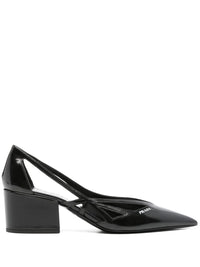Prada Leather Cut-Out Pumps