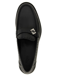 Fendi 'Ff Metal' Loafers