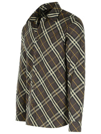 Burberry Brown Cotton Shirt
