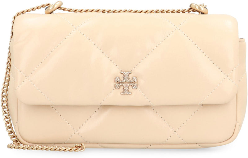 Tory Burch Kira Diamond Leather Mini Crossbody Bag