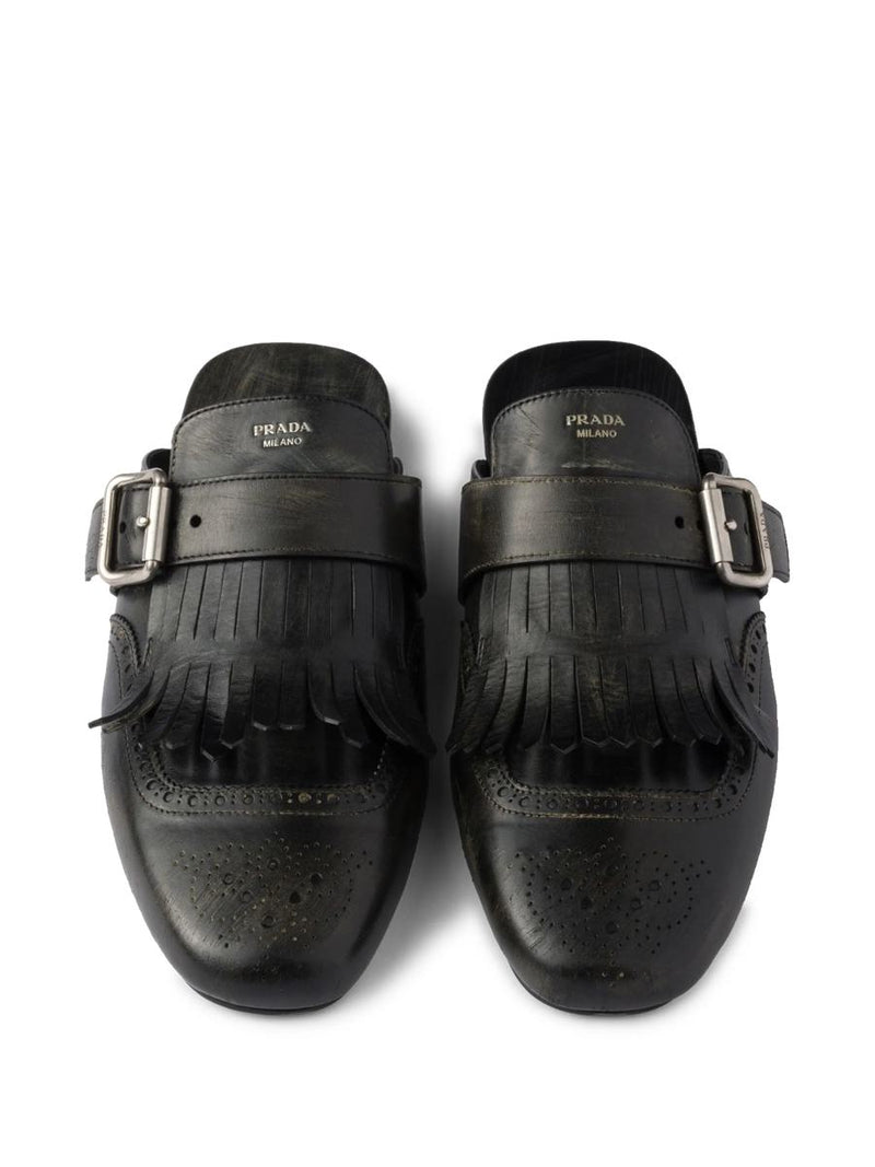 Prada Shuffle Mules