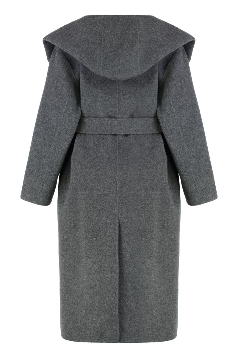 'S Max Mara Coat With Hood Made Of Wool And Cashmere