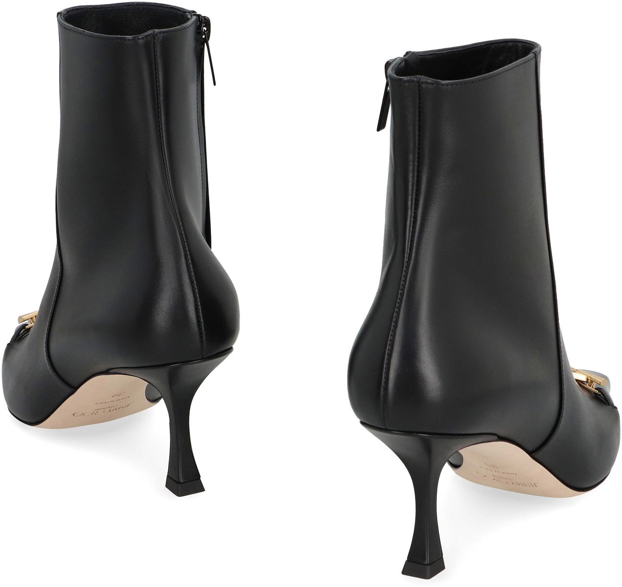 Jimmy Choo Ryker Leather Ankle Boots