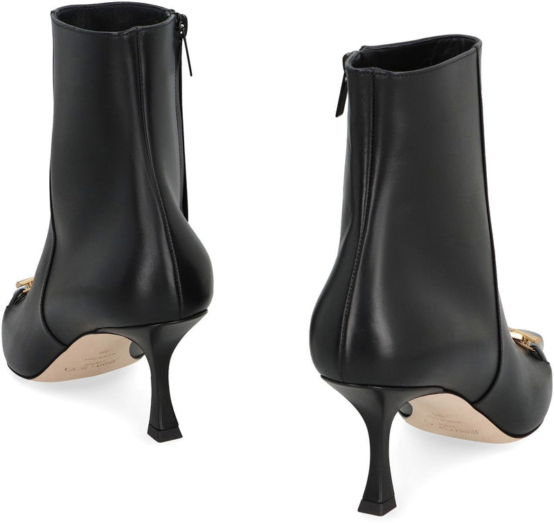 Jimmy Choo Ryker Leather Ankle Boots