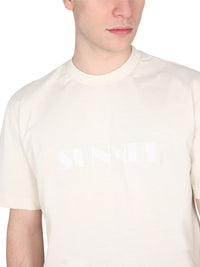 Sunnei T-Shirt With Logo