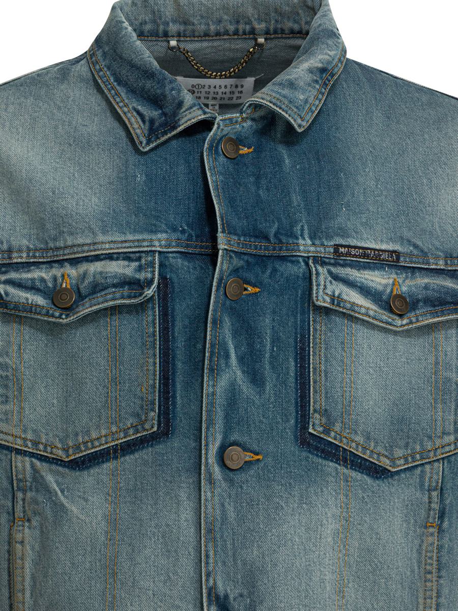 Maison Margiela Worn Denim Efect Jacket