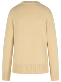 Burberry Beige Cashmere Blend Sweater