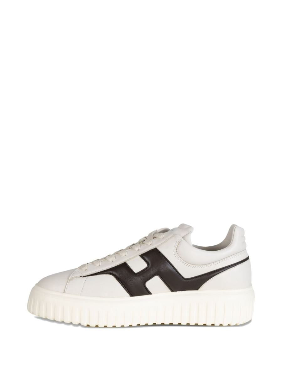 Hogan H-Stripes Leather Sneakers