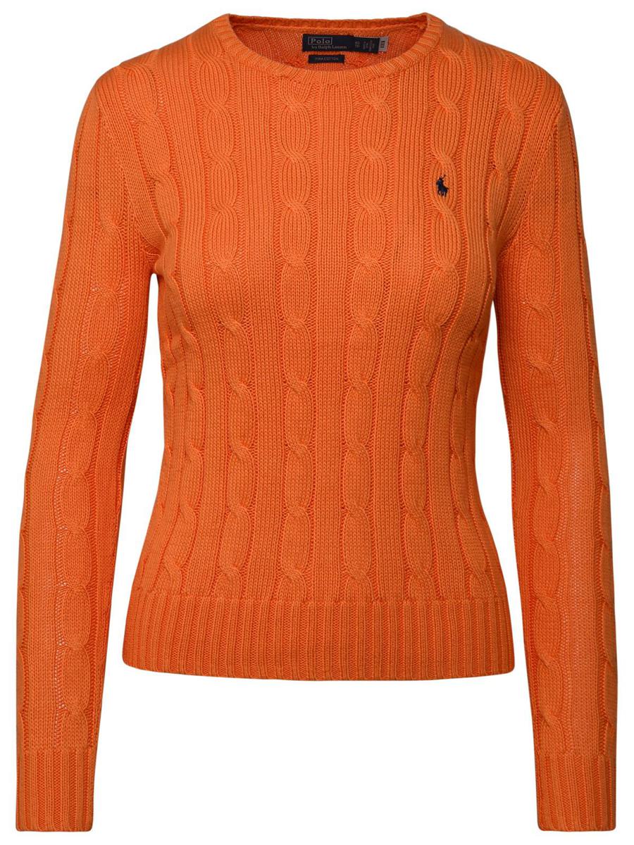 Polo Ralph Lauren Orange Cotton Sweater