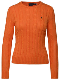 Polo Ralph Lauren Orange Cotton Sweater