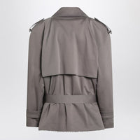 MM6 Maison Margiela Short Double-Breasted Trench Coat