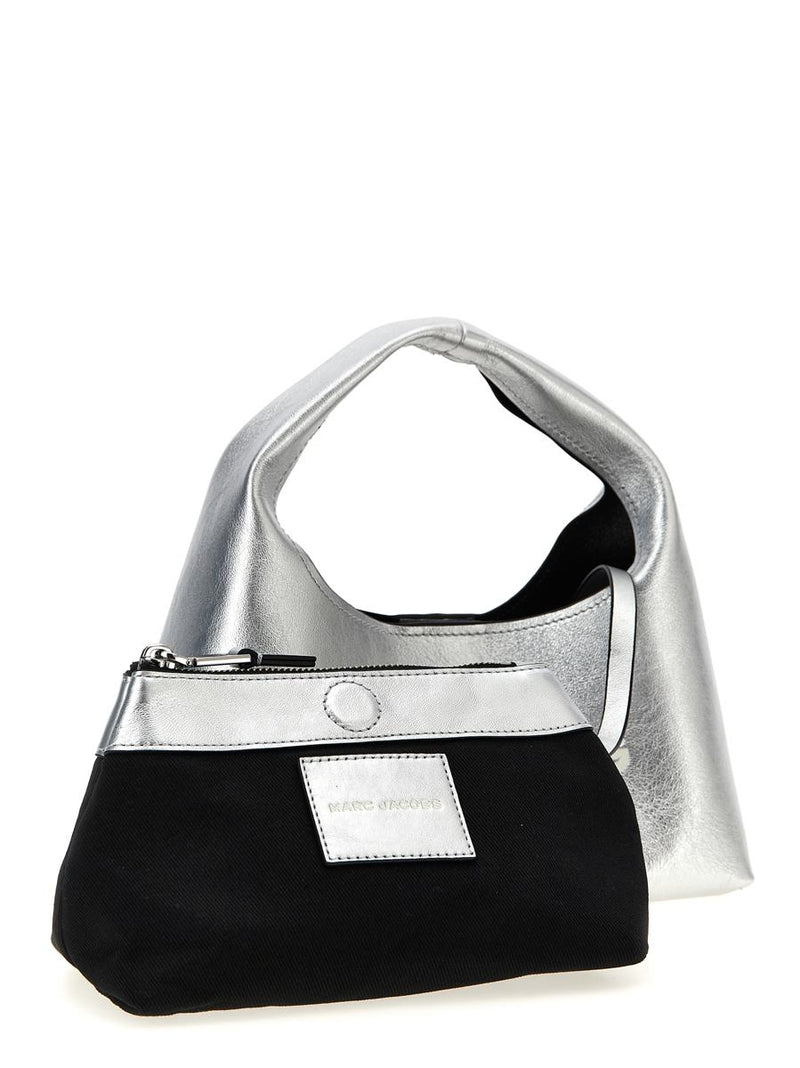 marc jacobs 'the metallic leather mini sack bag' handbag