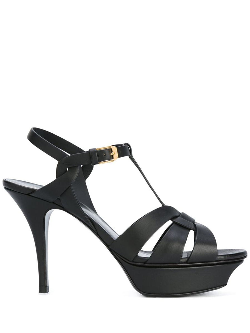 Saint Laurent Tribute Leather Sandals
