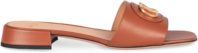 Valentino Garavani Vlogo Leather Sandals