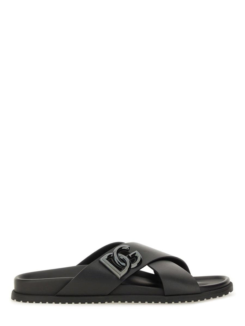 Dolce & Gabbana Calfskin Sandal