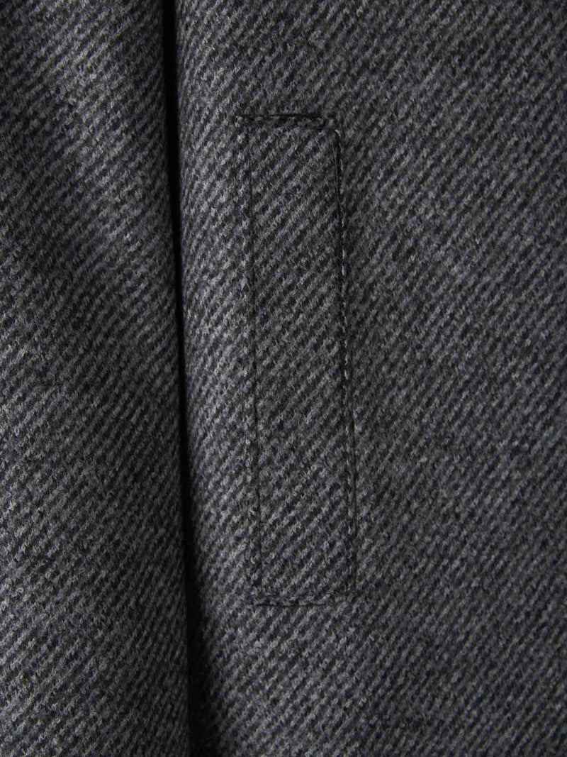 Harris Wharf London Herringbone Boxy Coat
