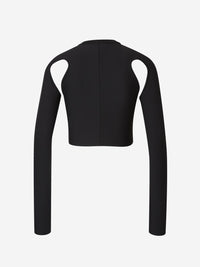 Off-White Cropped Logo Top