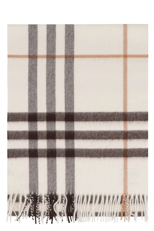 Burberry Checked Cashmere Scarf